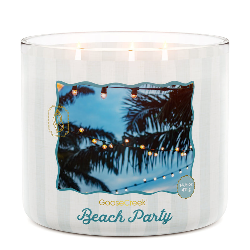 Beach Party 3-Wick Candle [X9DG]