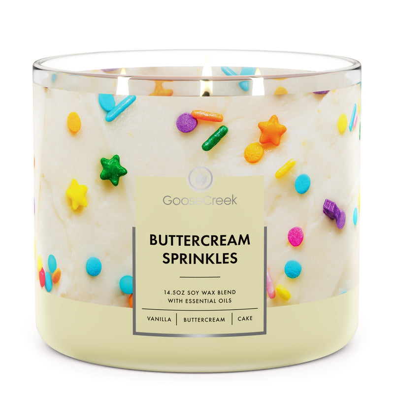 Buttercream Sprinkles 3-Wick Candle [A99P]