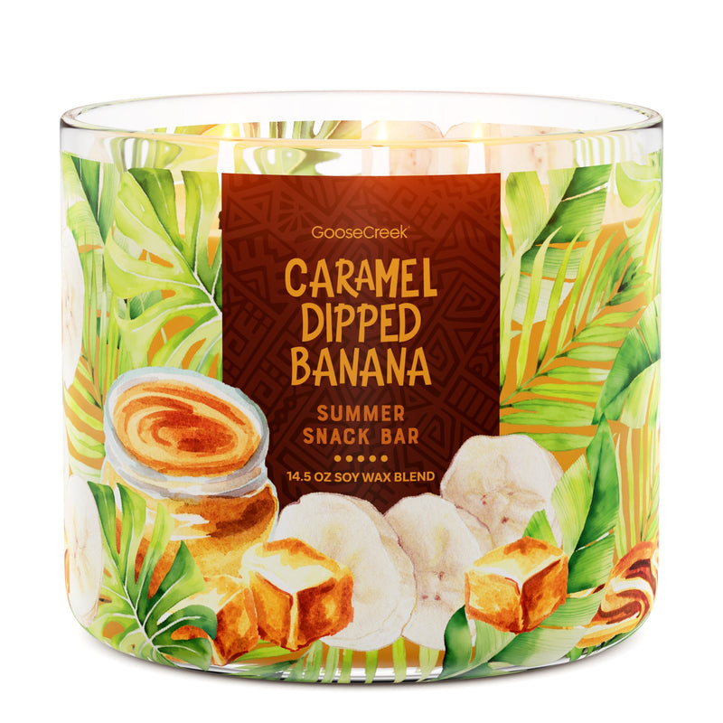 Caramel Dipped Banana 3-Wick Candle [XP4G]